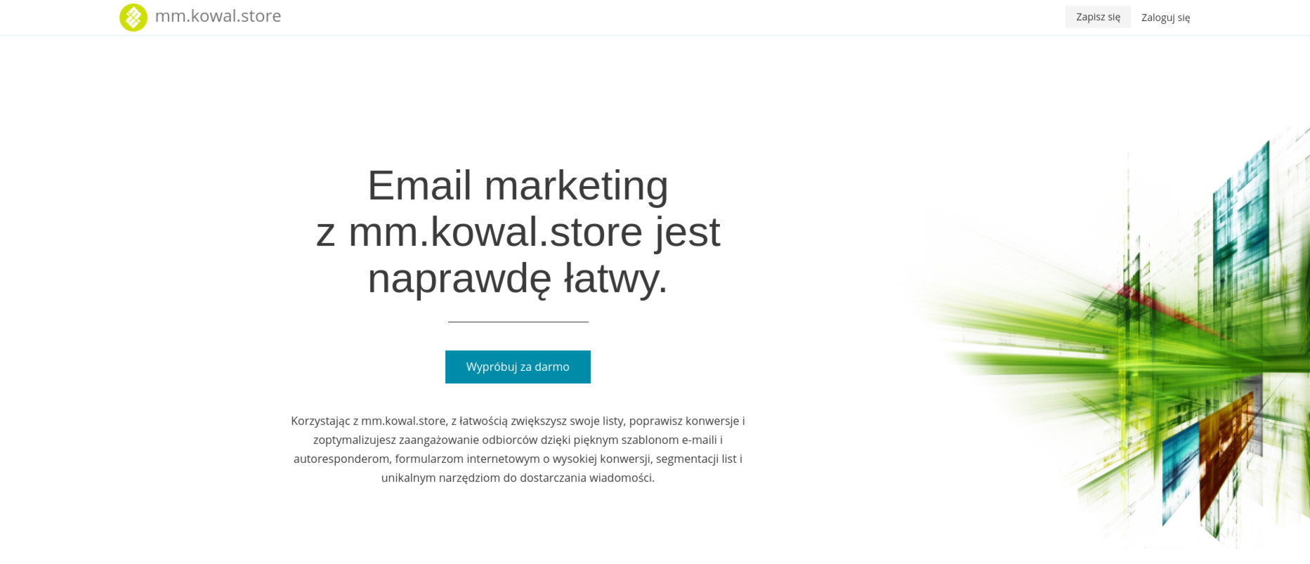 mm.kowal.store - system automatycznego marketingu email